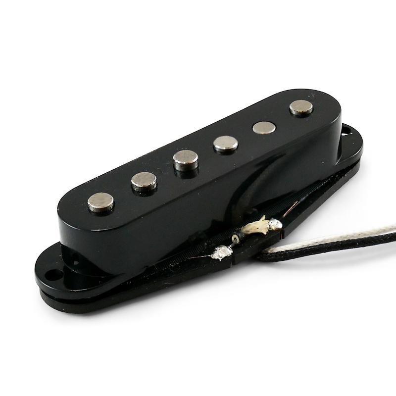 vanson-vintage-pro-alnico-v-black-single-coil-bridge-pickup-for-stratocaster-guitars VANSON 'Vintage Pro' Alnico V Black Single Coil Bridge Pickup for Stratocaster Guitars