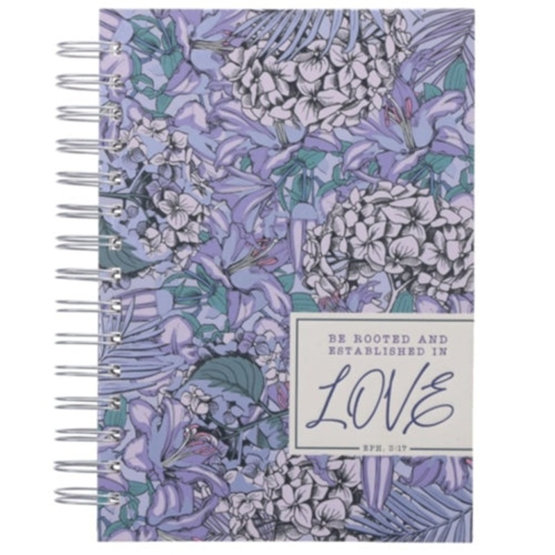wirebound-journal-be-rooted-and-established-in-love-hardcover Wirebound Journal -Be Rooted and Established in Love Hardcover