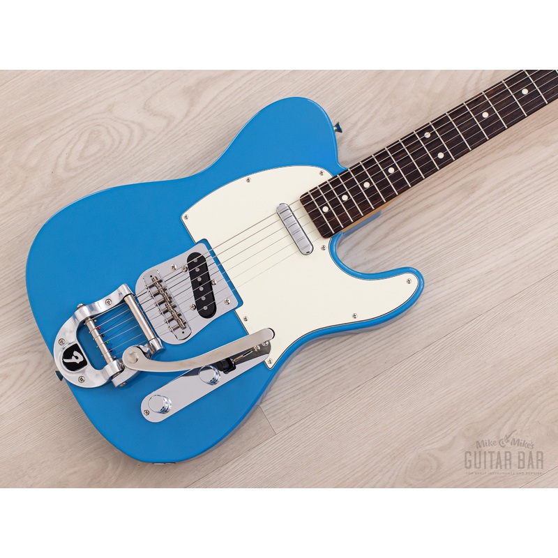 2018-fender-traditional-60s-telecaster-fsr-w-bigsby-b5f-california-blue-japan-mij 2018 Fender Traditional 60s Telecaster FSR w/ Bigsby B5F California Blue, Japan MIJ