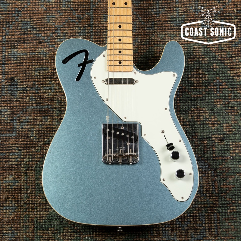 2021-fender-japan-limited-edition-f-hole-telecaster-thinline-mij-mystic-ice-blue 2021 Fender Japan Limited Edition F-Hole Telecaster Thinline MIJ Mystic Ice Blue