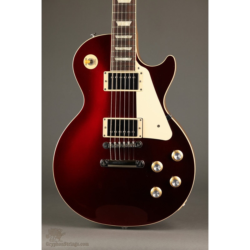 2024-gibson-les-paul-standard-60-s-sparkling-burgundy-electric-guitar-used 2024 Gibson Les Paul Standard 60's Sparkling Burgundy Electric Guitar-Used
