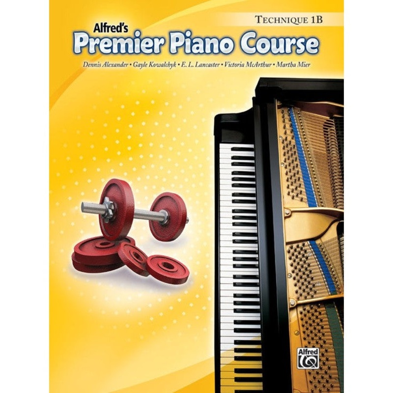 alfred-27628-premier-piano-course-technique-book-1b Alfred 27628 Premier Piano Course Technique Book 1B