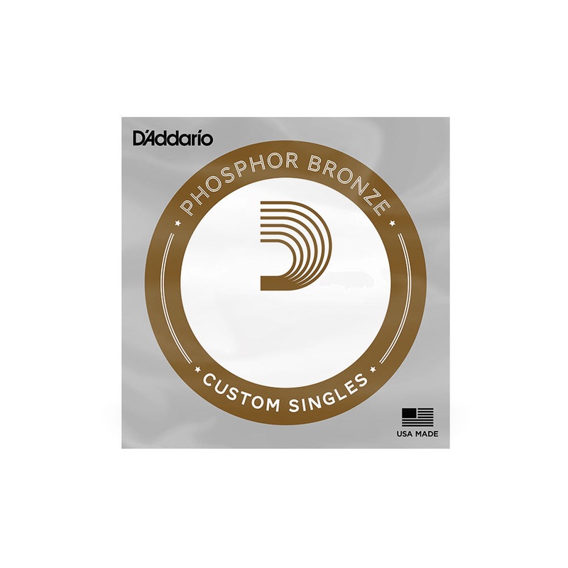 d-addario-pb052-phosphor-bronze-wound-single-acoustic-guitar-string-052 D'Addario - PB052 - Phosphor Bronze Wound Single Acoustic Guitar String .052