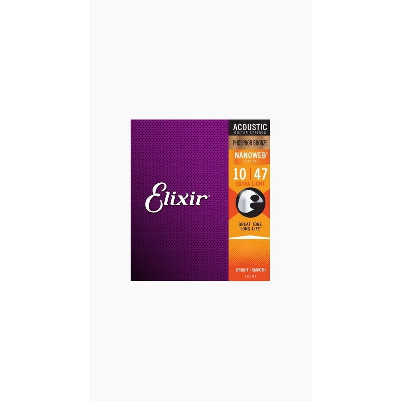 elixir-nanoweb-phosphor-bronze-acoustic-strings Elixir Nanoweb Phosphor Bronze Acoustic Strings
