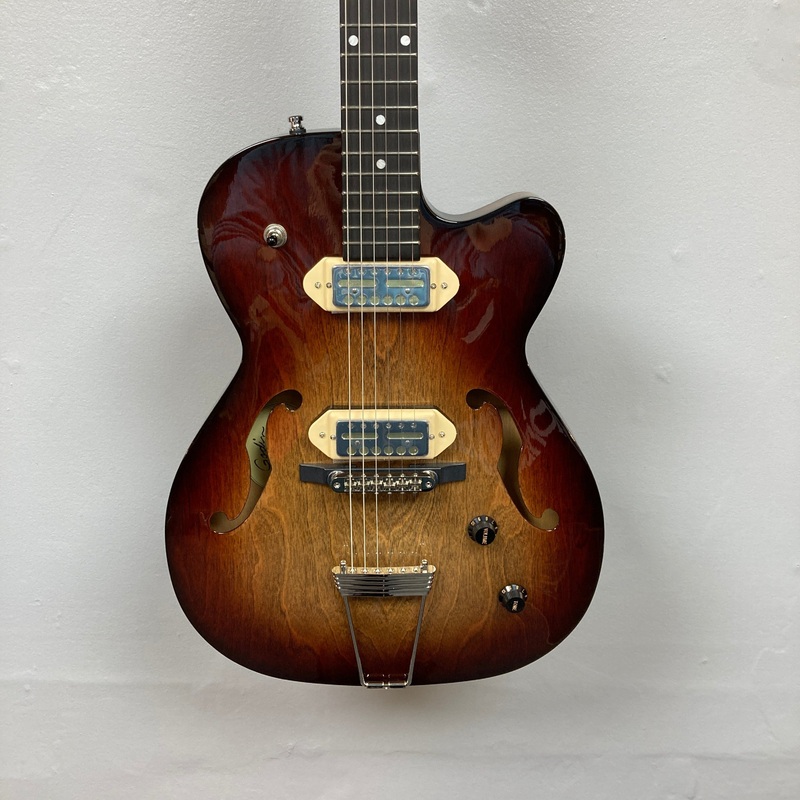 godin-5th-ave-tl-vintage-burst-hg-gold-foil-sf Godin 5th Ave TL Vintage Burst HG Gold Foil SF