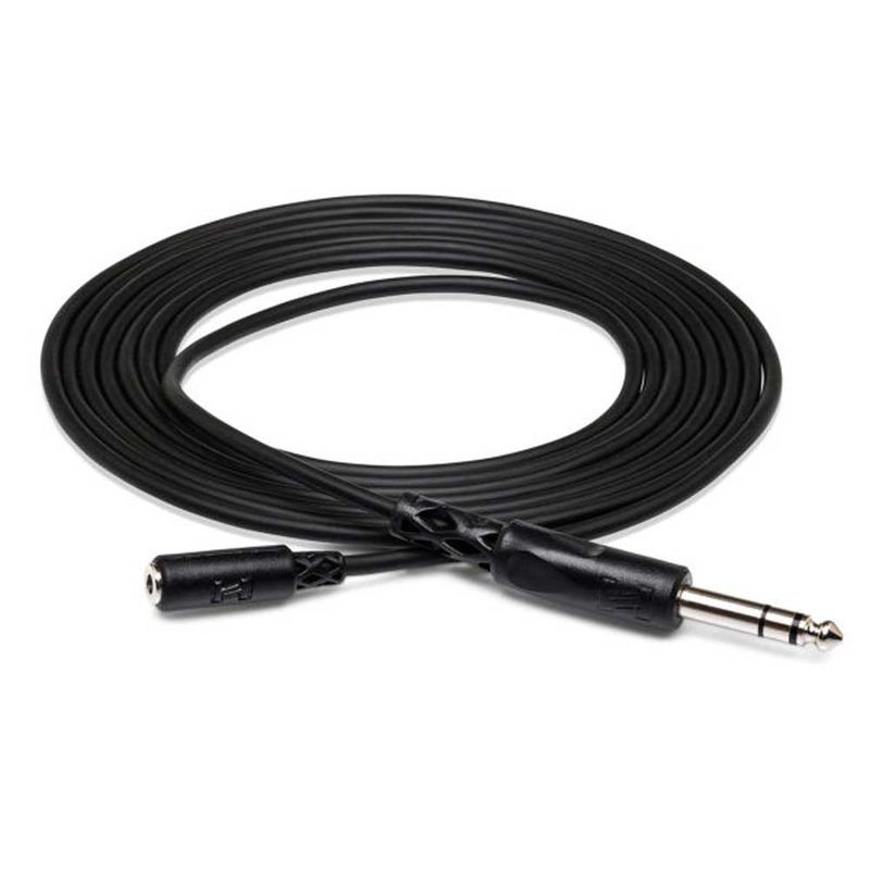 hosa-mhe-310-10-ft-headphone-extension-cable-3-5mm-trs-female-to-1-4-in-trs-male Hosa - MHE-310 - 10 ft Headphone Extension Cable - 3.5mm TRS Female to 1/4 in TRS Male