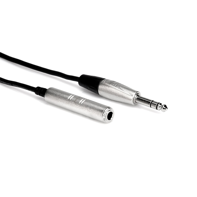 hosa-pro-headphone-extension-cable-1-4in-trs-to-1-4in-trs-10ft Hosa Pro Headphone Extension Cable, 1/4in TRS to 1/4in TRS, 10ft