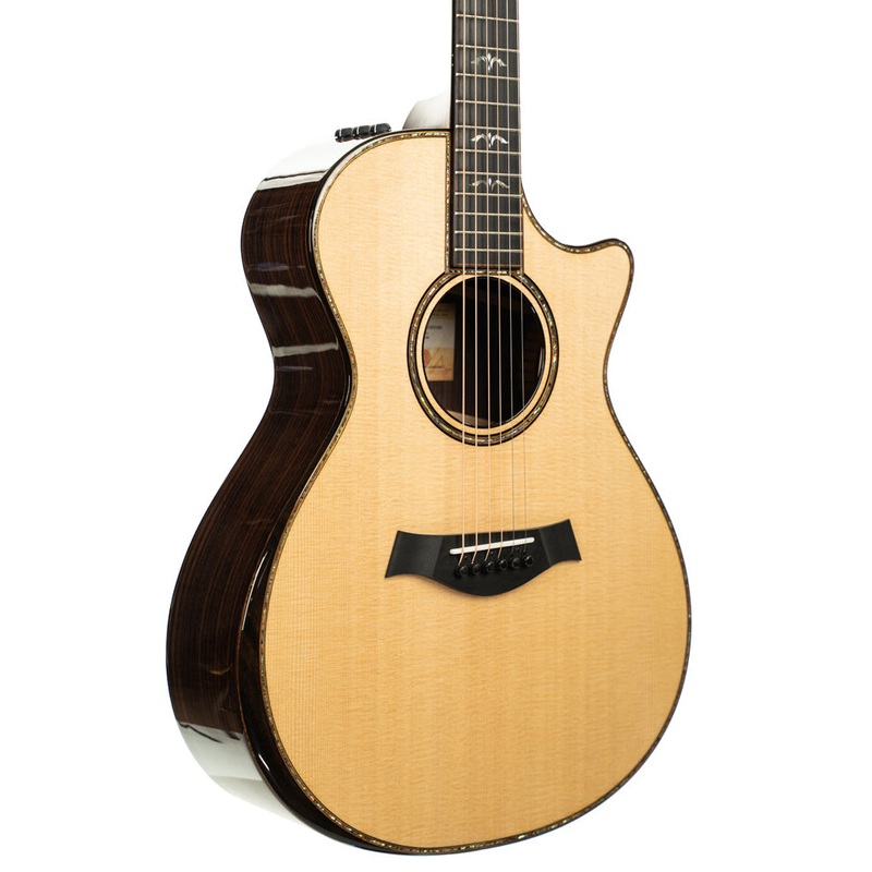 pre-owned-taylor-912ce-grand-concert-acoustic-electric-guitar-natural Pre Owned Taylor 912ce Grand Concert Acoustic-Electric Guitar - Natural