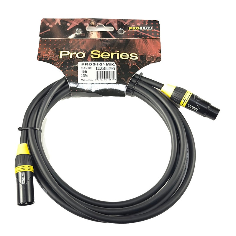 pro-lok-pro-series-10ft-mic-cable Pro-Lok Pro Series 10ft Mic Cable