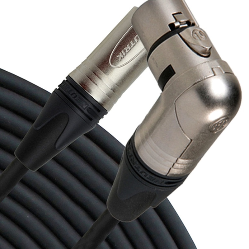rapco-nm1-6am-microphone-cable-right-angle-xlr-female-to-straight-xlr-male-6-ft Rapco NM1-6AM Microphone Cable - Right-Angle XLR Female to Straight XLR Male - 6 ft.