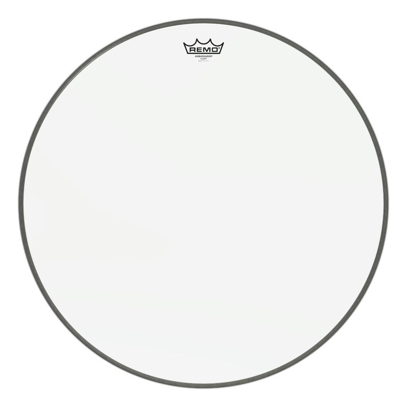 remo-ambassador-clear-bass-drumhead-22in-diameter Remo Ambassador Clear Bass Drumhead - 22in Diameter
