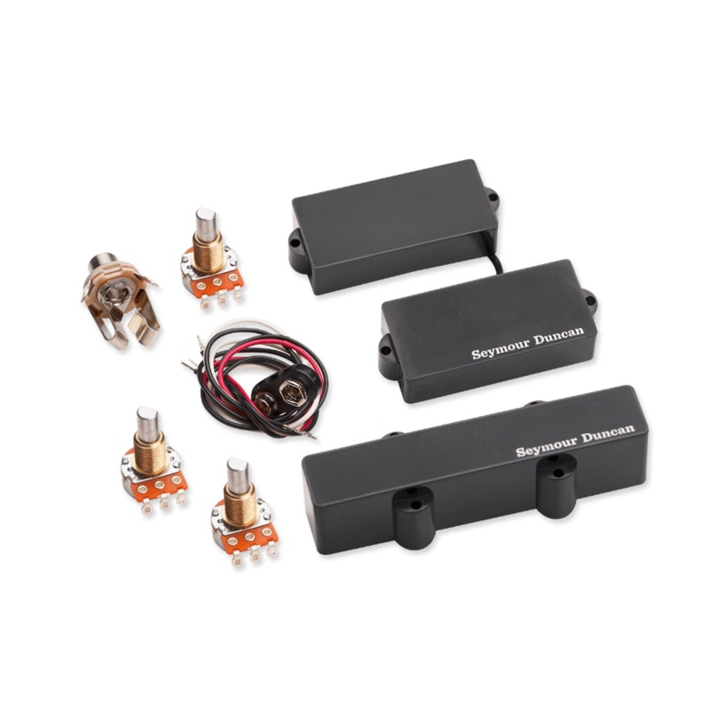 seymour-duncan-pro-active-pj-pickup-system Seymour Duncan Pro Active PJ Pickup System