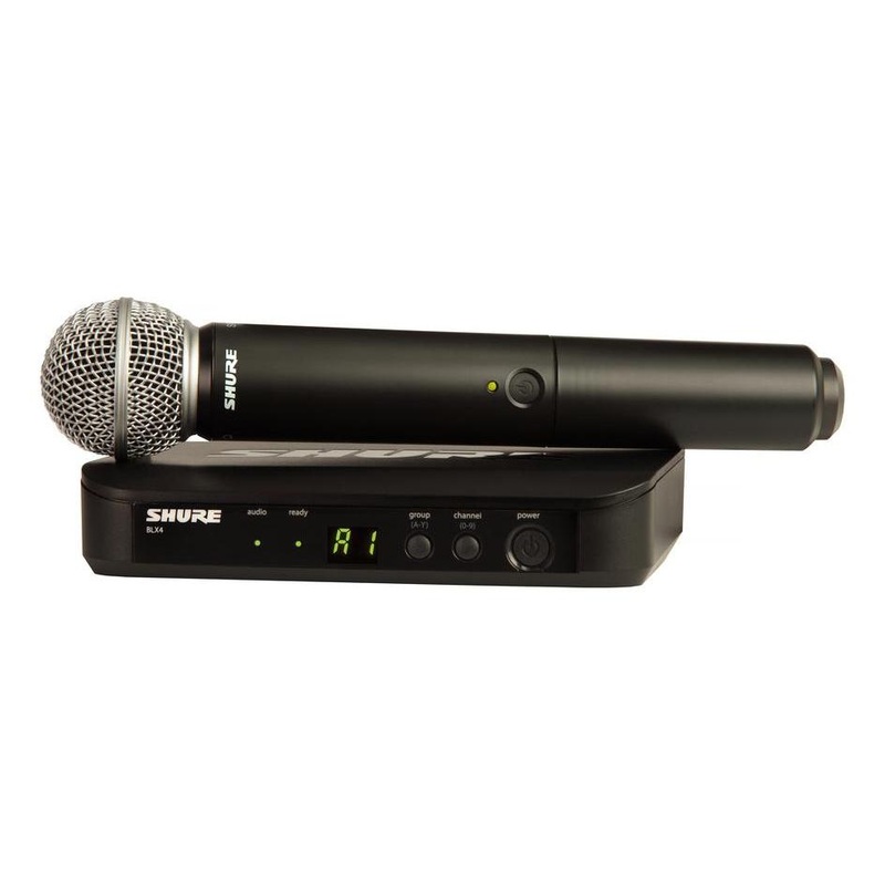 shure-blx24-sm58-h9-blx-wireless-handheld-system-with-sm58-microphone Shure BLX24/SM58-H9 BLX Wireless Handheld System with SM58 Microphone