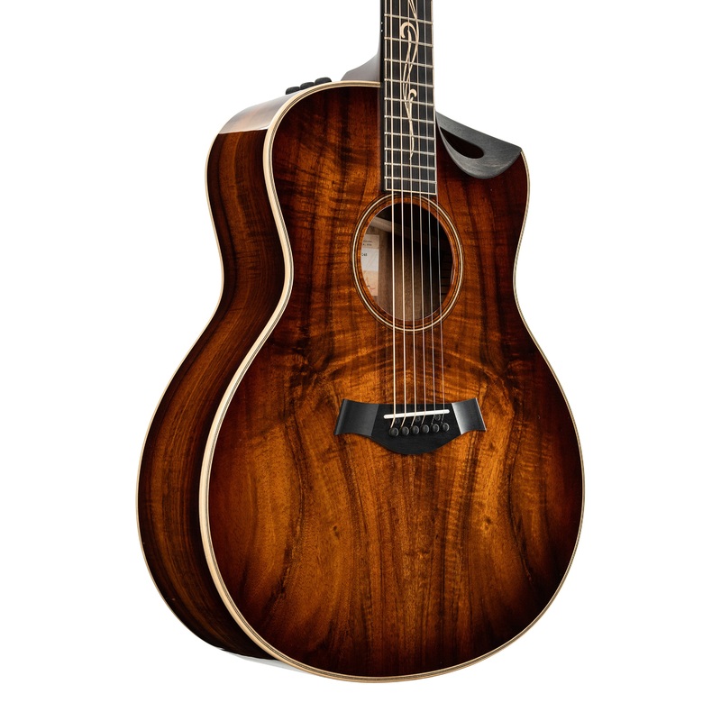taylor-factory-demo-k26ce-grand-symphony-acoustic-electric-guitar-koa-edge-burst-used Taylor "Factory-Demo" K26ce Grand Symphony Acoustic-Electric Guitar - Koa Edge Burst | Used