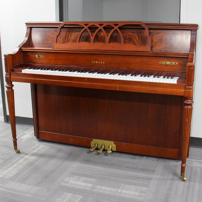 yamaha-m500g-cherry-console-piano-used Yamaha M500G Cherry Console Piano | Used