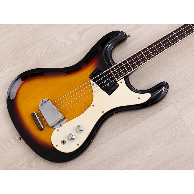 1965-mosrite-ventures-model-vintage-short-scale-bass-sunburst 1965 Mosrite Ventures Model Vintage Short Scale Bass Sunburst