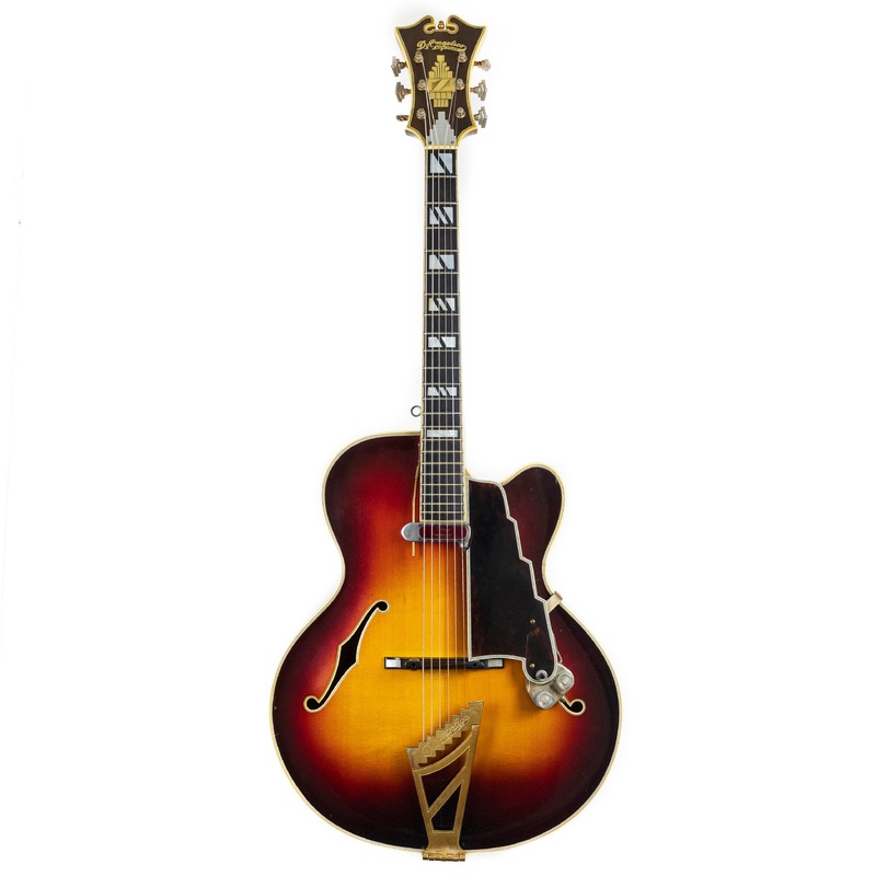 d-angelico-1957-super-model-sunburst-2033 D'Angelico 1957 "Super Model" Sunburst #2033