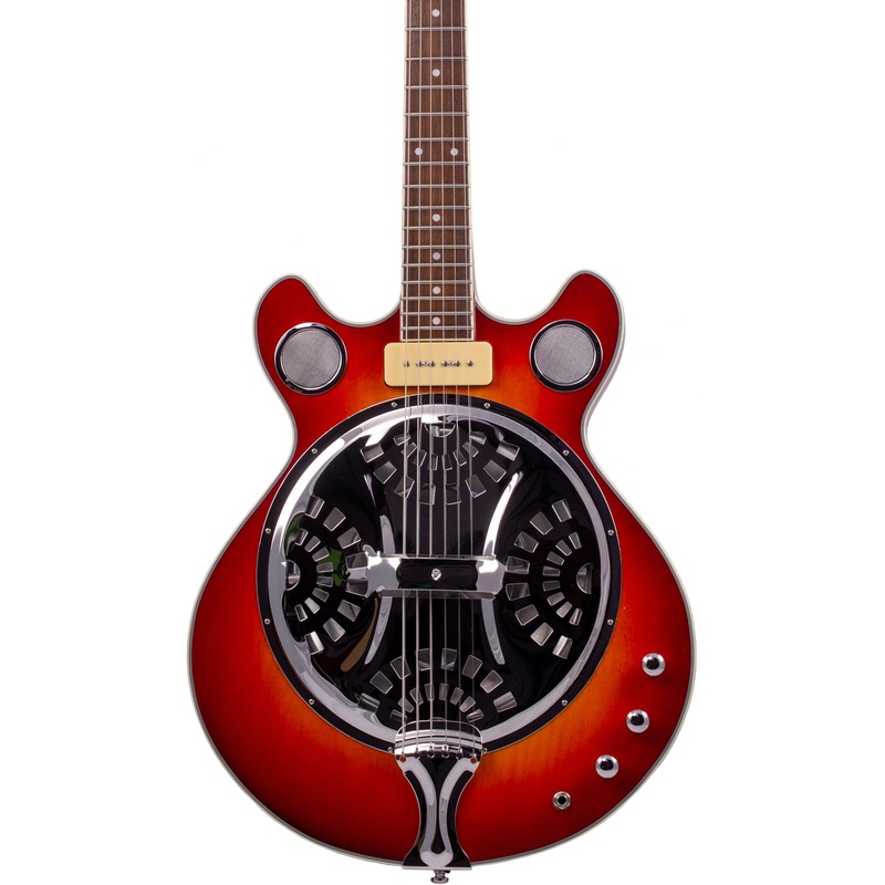 delta-6-electric-resonator-guitar-cherryburst Delta 6 Electric Resonator Guitar Cherryburst
