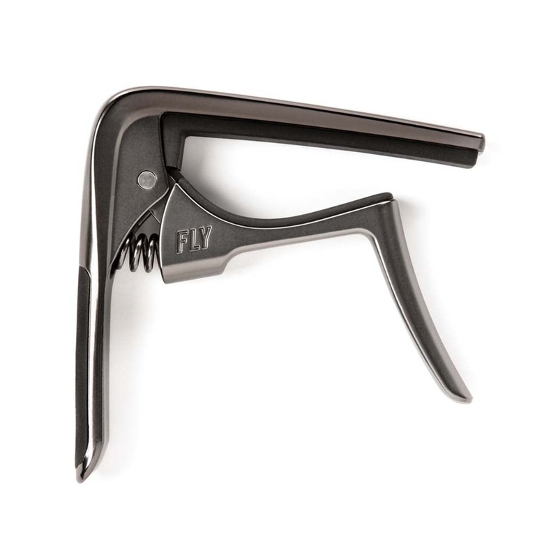 dunlop-trigger-fly-63cbk-curved-guitar-capo-gun-metal-new Dunlop Trigger Fly 63CBK Curved Guitar Capo - Gun Metal | New