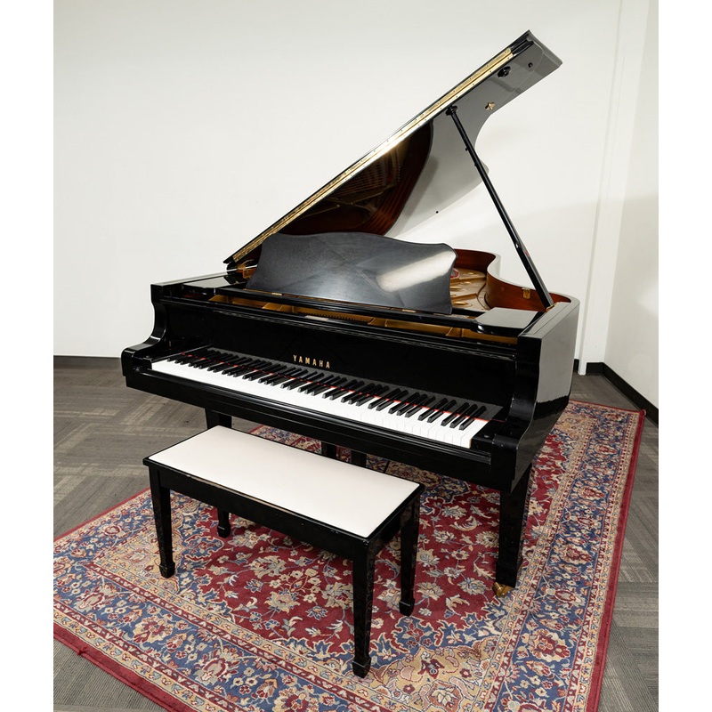 yamaha-7-6-c7-grand-piano-polished-ebony-sn-e4280386-used Yamaha 7'6" C7 Grand Piano | Polished Ebony | SN: E4280386 | Used