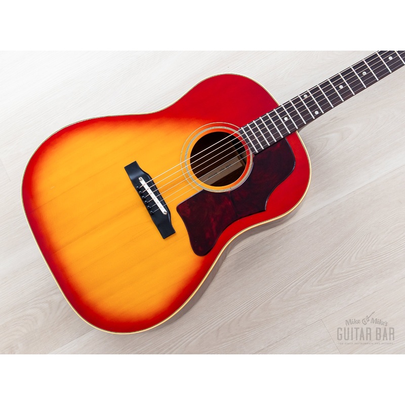 1964-gibson-j-45-adj-vintage-dreadnought-acoustic-guitar-cherry-sunburst-collector-grade-w-case 1964 Gibson J-45 ADJ Vintage Dreadnought Acoustic Guitar Cherry Sunburst, Collector-Grade w/ Case
