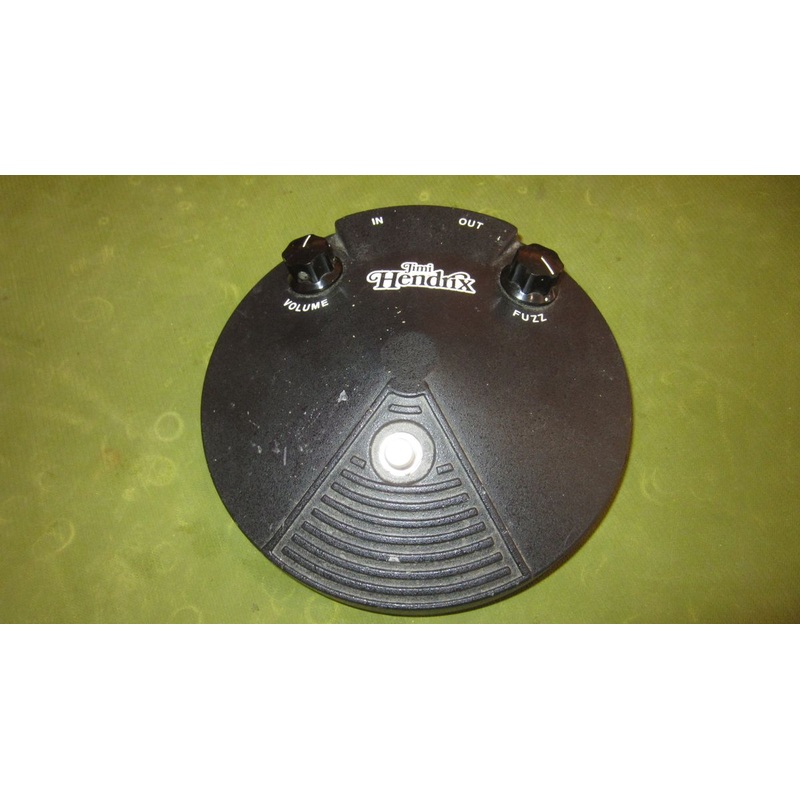 1987-jim-dunlop-jimi-hendrix-fuzz-face-jh-2-black 1987 Jim Dunlop Jimi Hendrix Fuzz Face JH-2 Black