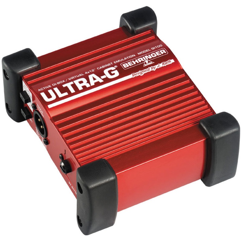 active-di-box-w-switchable-quad-simulation-gi100 Active DI Box W/Switchable Quad Simulation GI100