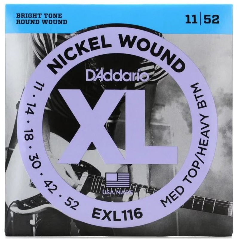 daddario-exl-116-medium-top-heavy-bottom-gauge-electric-strings Daddario EXL 116 Medium top/Heavy Bottom Gauge Electric Strings