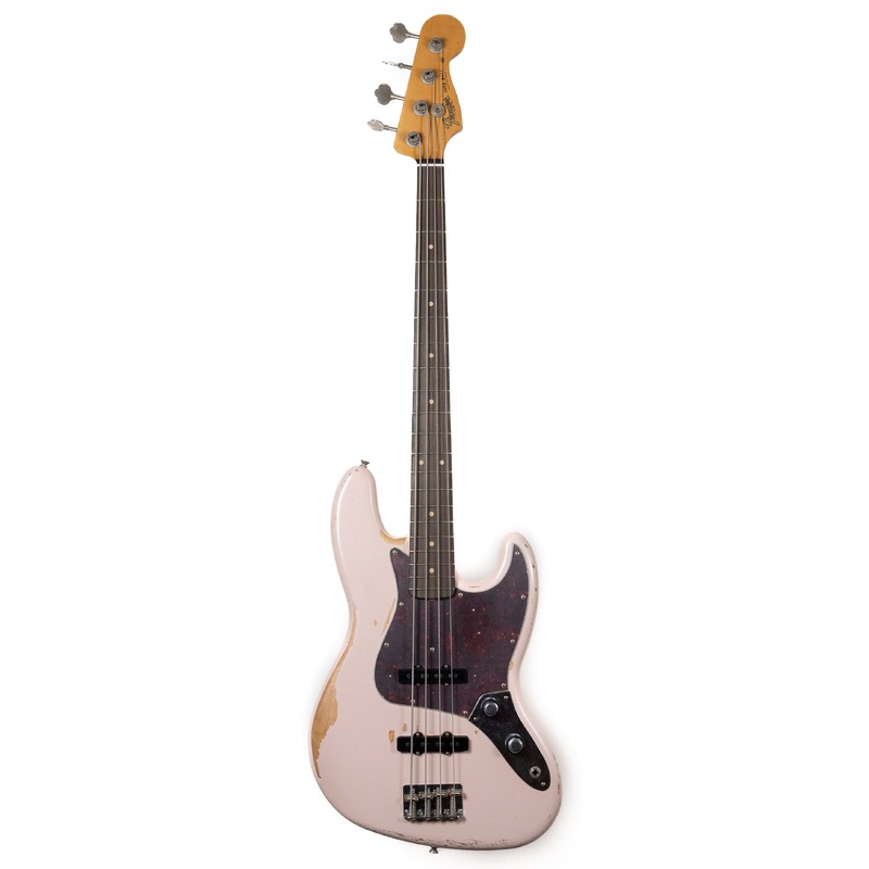 fender-flea-jazz-bass-roadworn-shell-pink Fender Flea Jazz Bass Roadworn Shell Pink