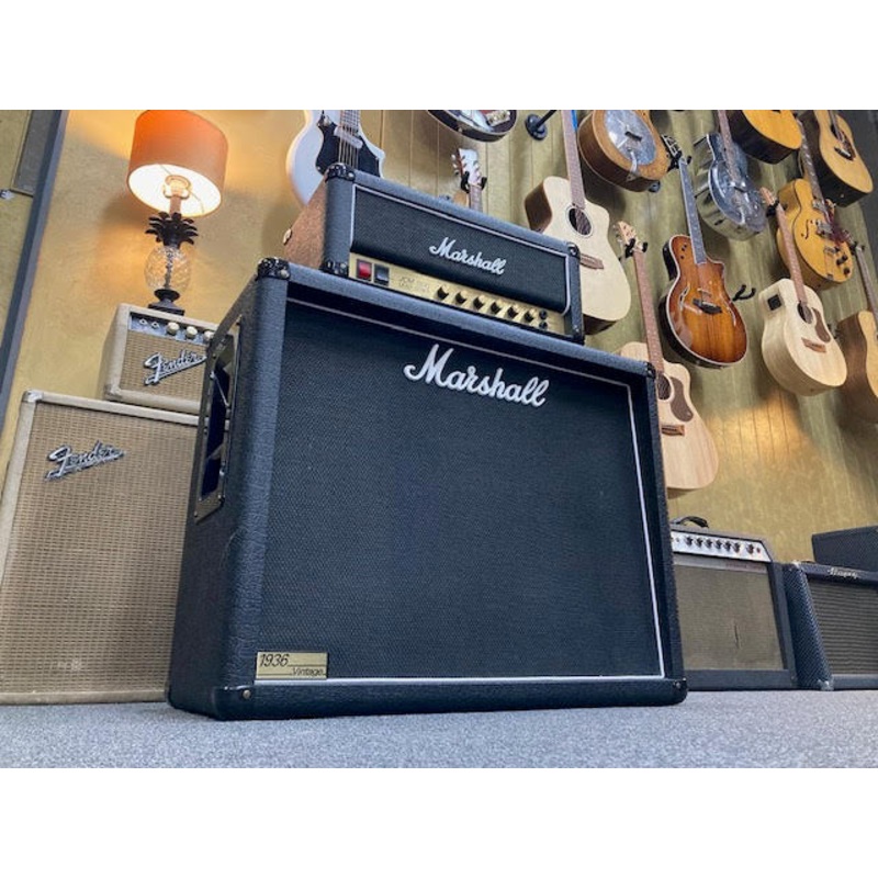 jcm800-studio-classic-sc20h-20w-head-marshall-1936-2x12-cabinet-preowned JCM800 Studio Classic SC20H: 20W Head + Marshall 1936 2x12 Cabinet (preowned)