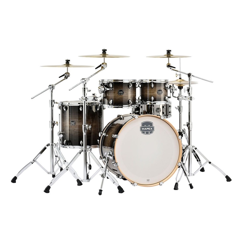 mapex-armory-5pc-rock-shell-pack-in-black-dawn Mapex Armory 5pc Rock Shell Pack in Black Dawn