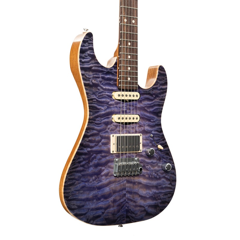 patrick-james-eggle-96-contour-top-electric-guitar-viola-purple Patrick James Eggle 96 Contour Top Electric Guitar - Viola Purple