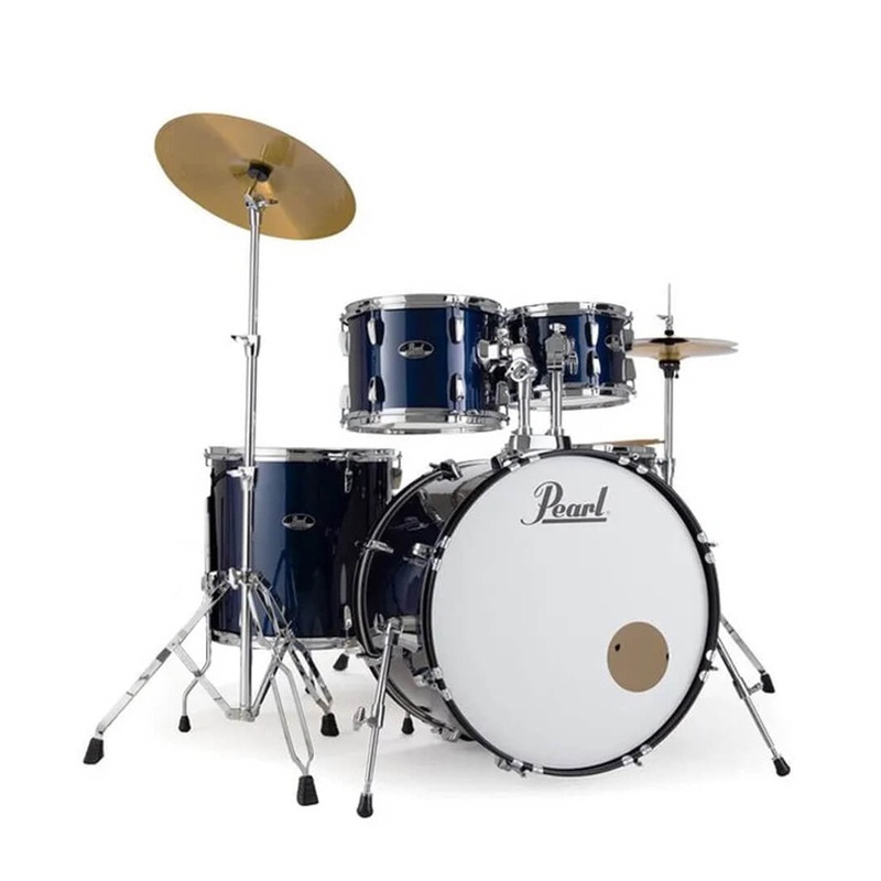 pearl-rs525scc743-roadshow-5-piece-drum-set-with-hardware-throne-cymbals-royal-blue-metallic Pearl RS525SCC743 Roadshow 5-Piece Drum Set with Hardware,Throne,Cymbals-Royal Blue Metallic