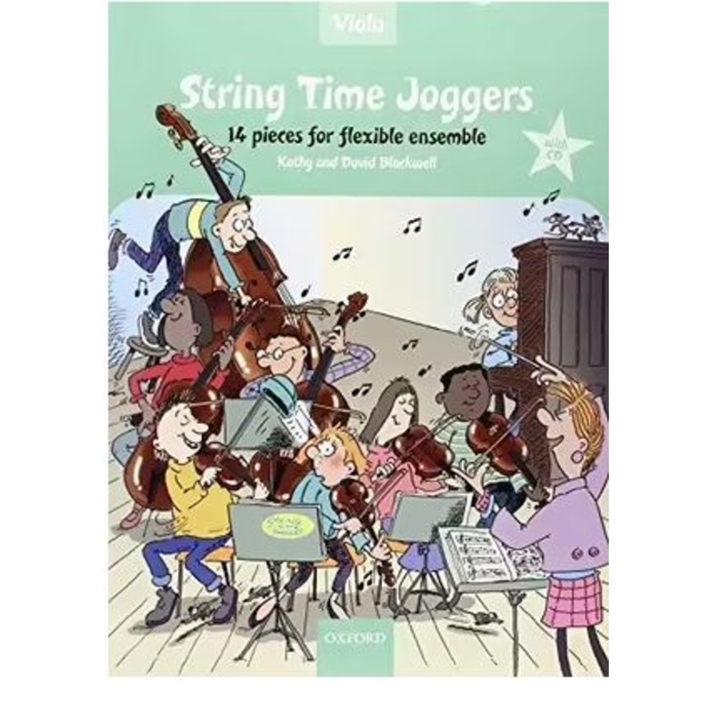 string-time-joggers-viola-bk-cd STRING TIME JOGGERS VIOLA BK/CD
