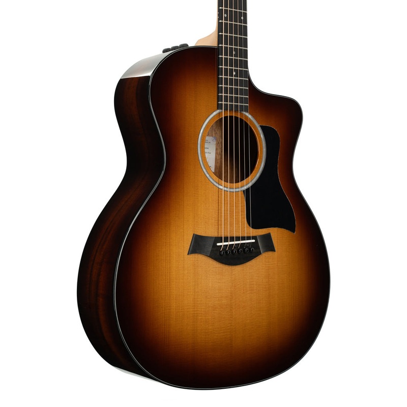 taylor-214ce-k-plus-grand-auditorium-spruce-koa-acoustic-electric-guitar-sunburst Taylor 214ce-K Plus Grand Auditorium Spruce/Koa Acoustic-Electric Guitar - Sunburst