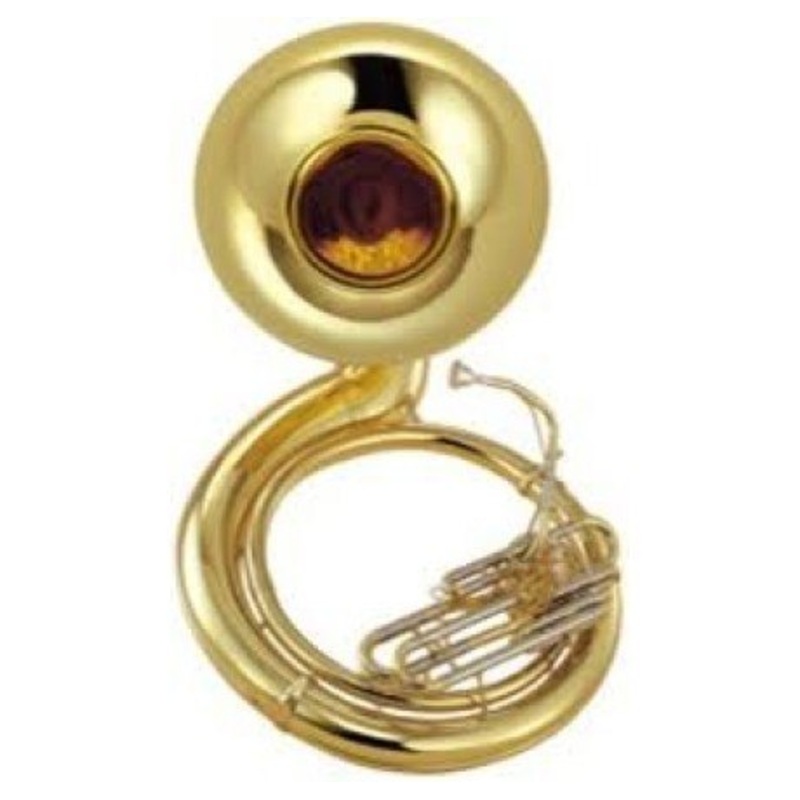 yamaha-ysh411wc-brass-sousaphone-bb-with-case Yamaha YSH411WC Brass Sousaphone Bb with Case
