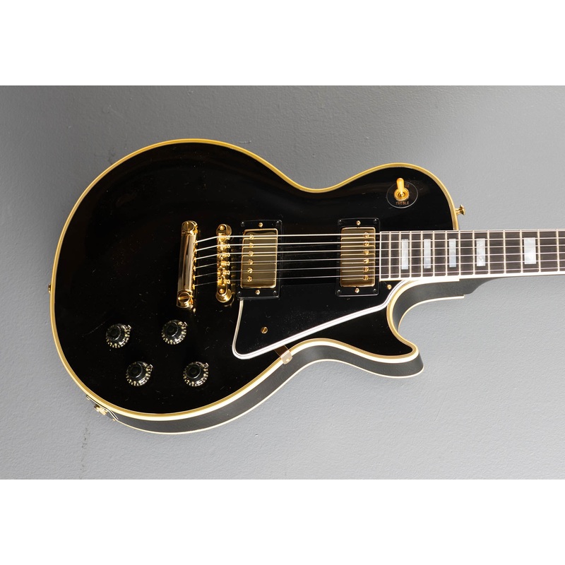 1957-les-paul-custom-reissue-vos-ebony-2-pickup 1957 Les Paul Custom Reissue - VOS Ebony 2 Pickup