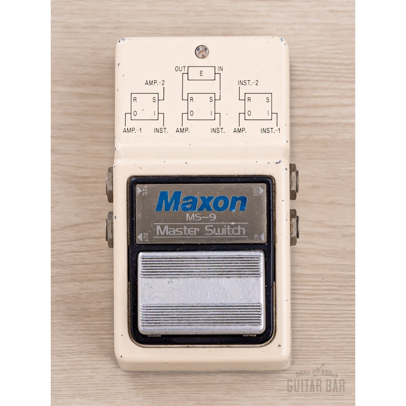 1980s-maxon-ms-9-master-switch 1980s Maxon MS-9 Master Switch