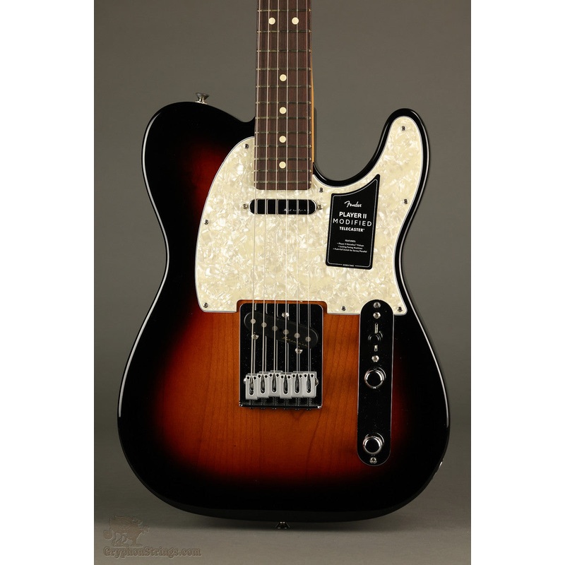 fender-player-ii-modified-telecaster-rosewood-fingerboard-3-tone-sunburst-new Fender Player II Modified Telecaster, Rosewood Fingerboard, 3 Tone Sunburst - New