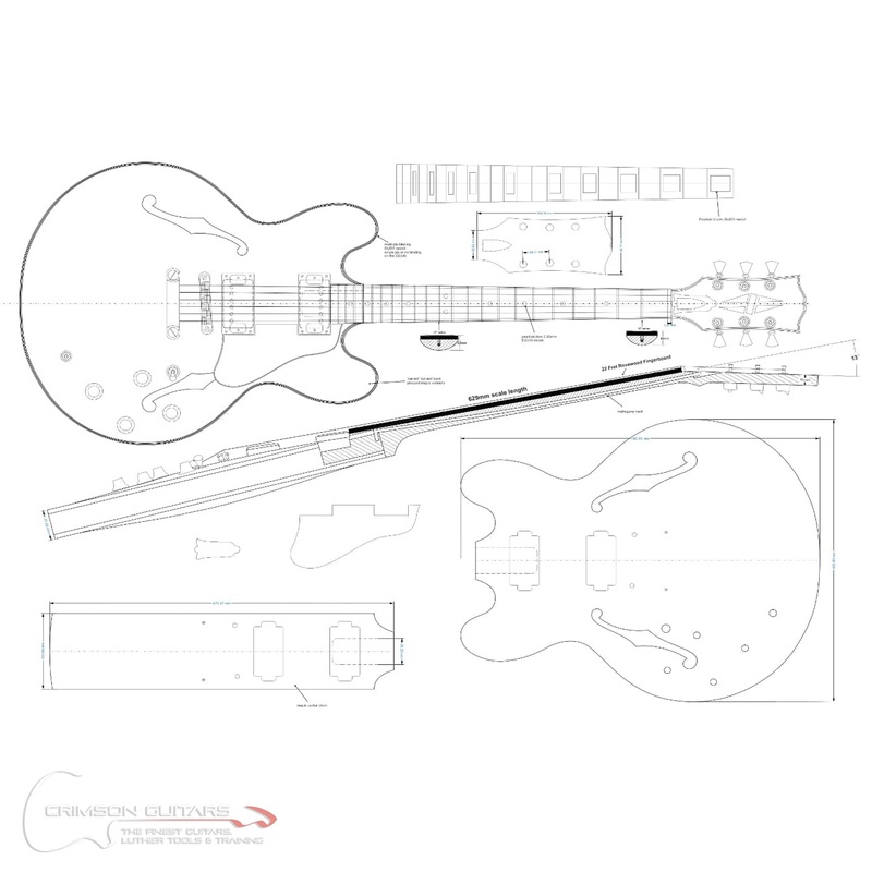guitar-plans-es-335-type Guitar Plans - ES-335-Type