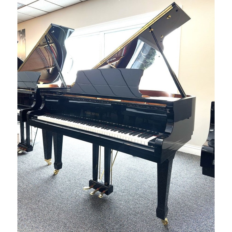 pearl-river-gp-150-player-grand-piano-qrs-player-system-polished-ebony-serial-no-2709941-used Pearl River GP-150 Player Grand Piano | QRS Player System | Polished Ebony | Serial No. 2709941 | Used