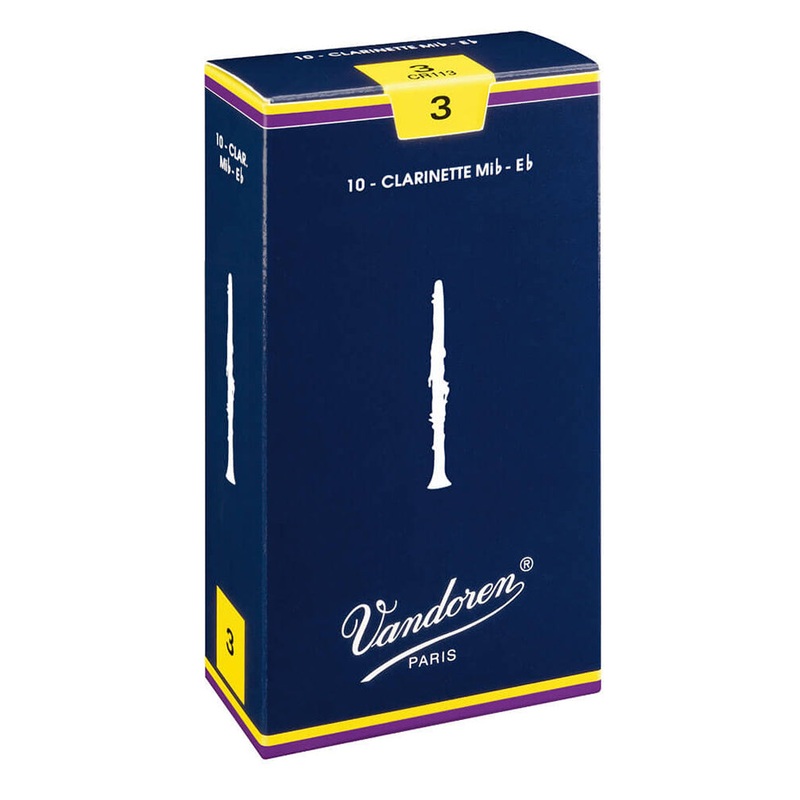 vandoren-cr1113-3-strength-eb-clarinet-reeds-10-pack Vandoren CR1113 3 Strength Eb Clarinet Reeds - 10 pack