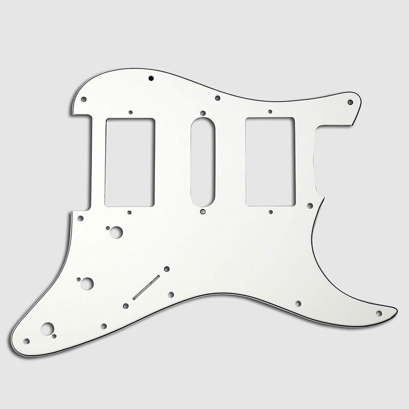 vanson-3-ply-white-premium-quality-hsh-scratchplate-pickguard-direct-fit-for-usa-mex-fender-stratocaster VANSON 3-Ply White Premium Quality HSH Scratchplate Pickguard DIRECT FIT for USA, MEX Fender Stratocaster