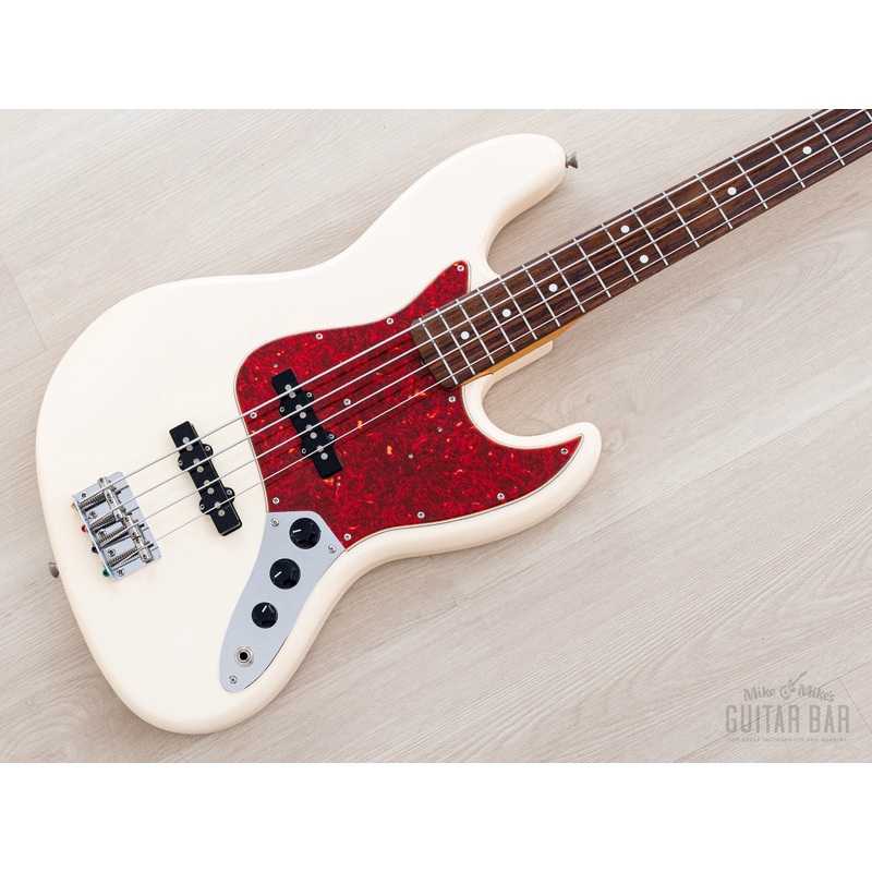 2002-fender-jazz-bass-62-vintage-reissue-jb62-58-olympic-white-japan-cij 2002 Fender Jazz Bass 62 Vintage Reissue JB62-58 Olympic White, Japan CIJ