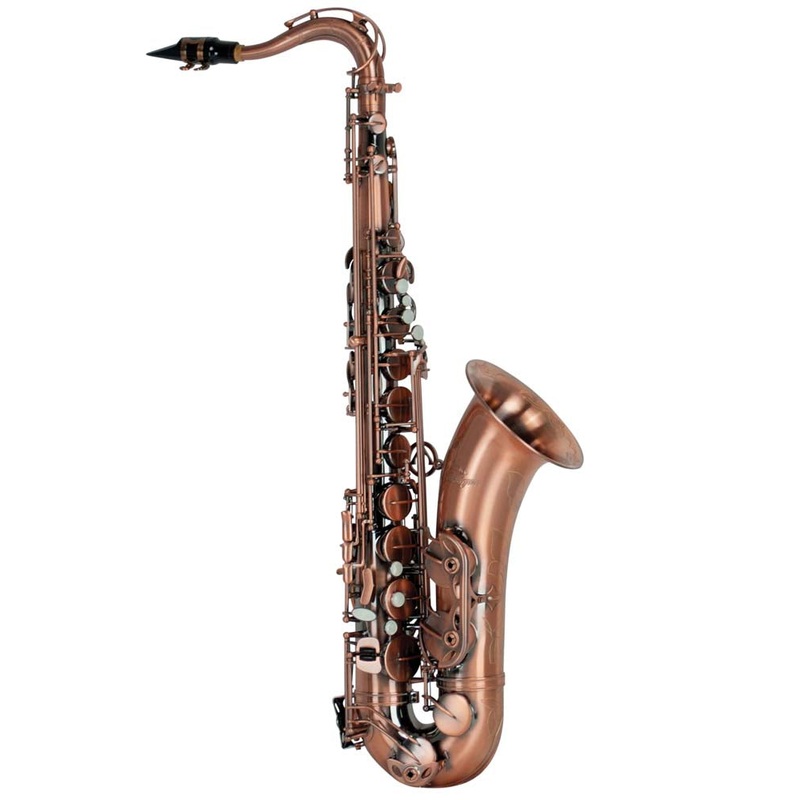 antigua-winds-ts4240-powerbell-bb-pro-tenor-saxophone-vintage-copper Antigua Winds TS4240 PowerBell Bb Pro Tenor Saxophone - Vintage Copper