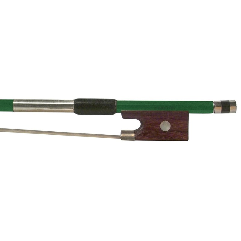 anton-breton-ab-110gn-brazilwood-student-violin-bow-4-4-size-green Anton Breton AB-110GN Brazilwood Student Violin Bow - 4/4 Size - Green