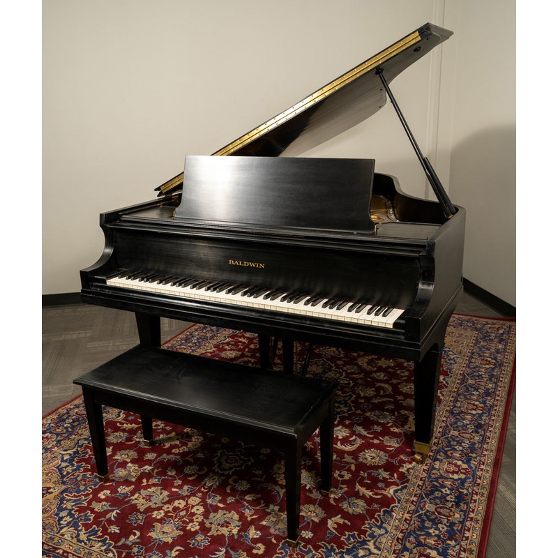 baldwin-6-3-model-l-grand-piano-w-player-system-satin-ebony Baldwin 6'3" Model L Grand Piano w/ Player System | Satin Ebony