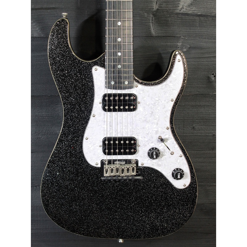 jet-guitars-js-500-bls-black-sparkle-w-deluxe-travel-bag Jet Guitars JS-500 BLS Black Sparkle w/ Deluxe Travel Bag