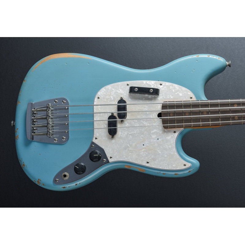 jmj-road-worn-mustang-bass-faded-daphne-blue JMJ Road Worn Mustang Bass - Faded Daphne Blue