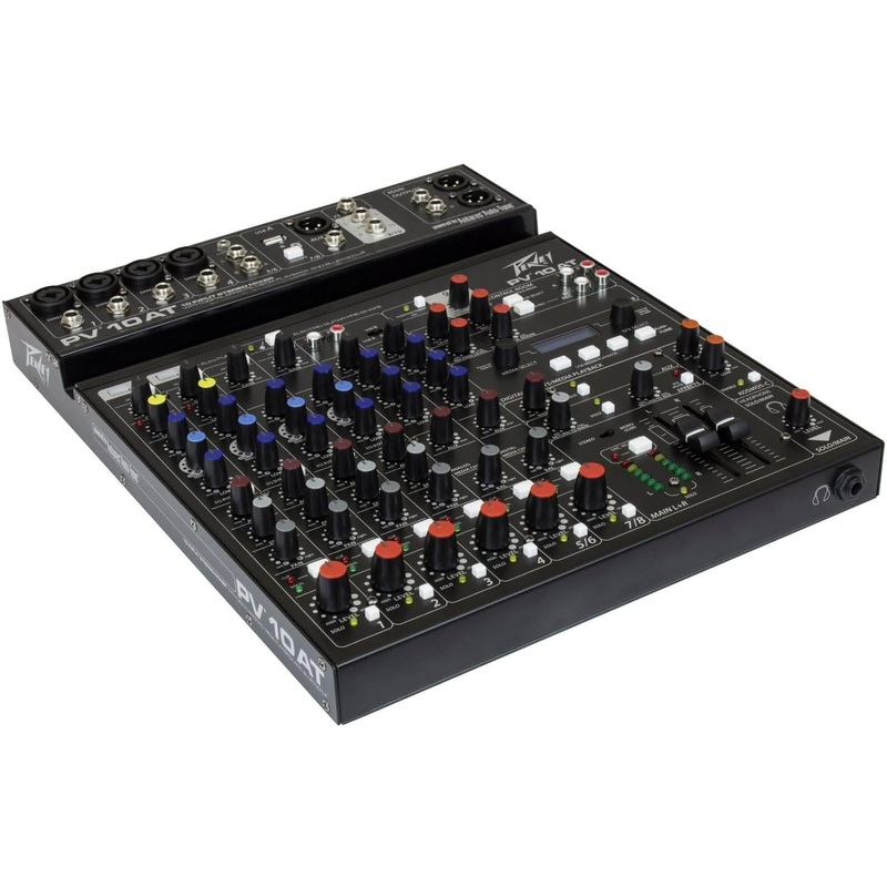 peavey-pv-series-pv-10at-compact-10-channel-mixer-with-bluetooth-antares-auto-tune Peavey PV Series "PV-10AT" Compact 10-Channel Mixer with Bluetooth & Antares Auto-Tune